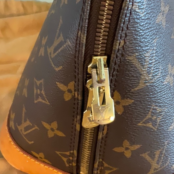 Genuine vintage LUIS VUITTON ALMA bag! Date code LV1927 picture - Picture 4 of 9